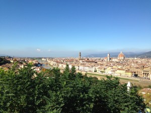 Florence from Piazza Michelangelo