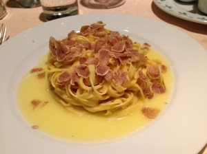 Whitetruffle pasta